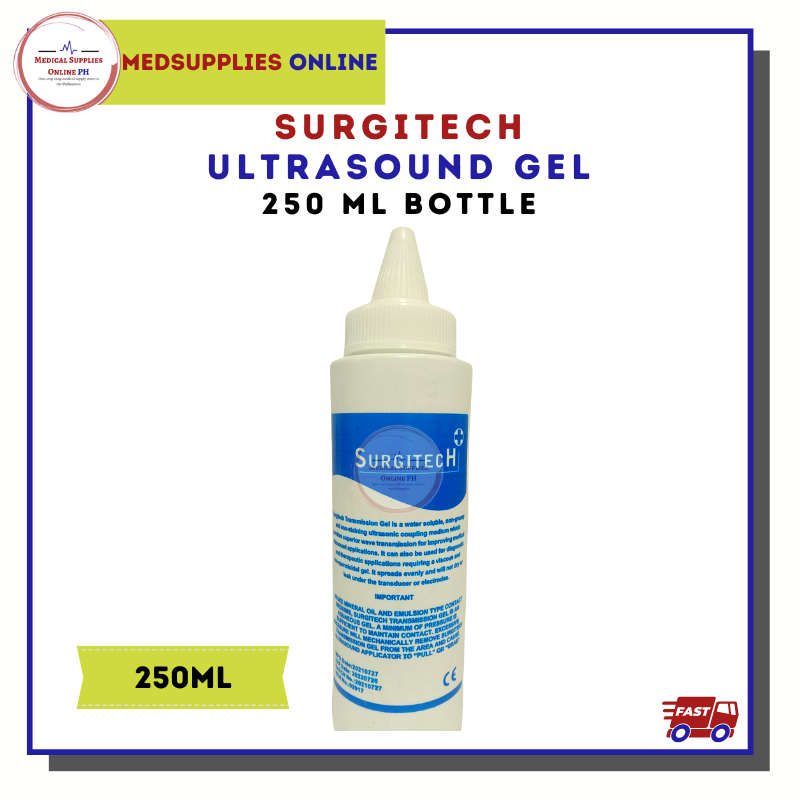 SURGITECH ULTRASOUND TRANSMISSION GEL 250 ML Ultrasound Gel Lazada PH