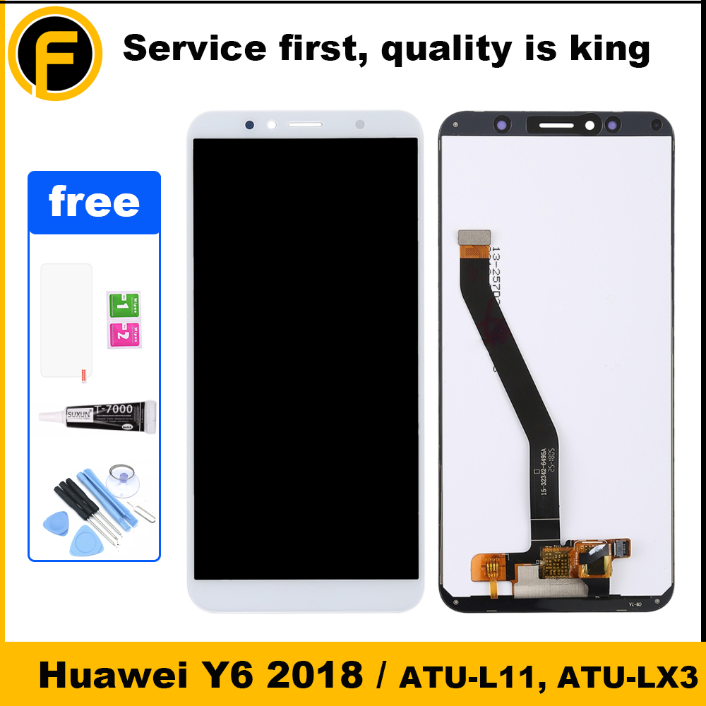 For Huawei Y6 2018 LCD Display Touch Screen ATU L11 L21 L22 LX1 LX3 L31 L42  LCD Screen | Lazada PH