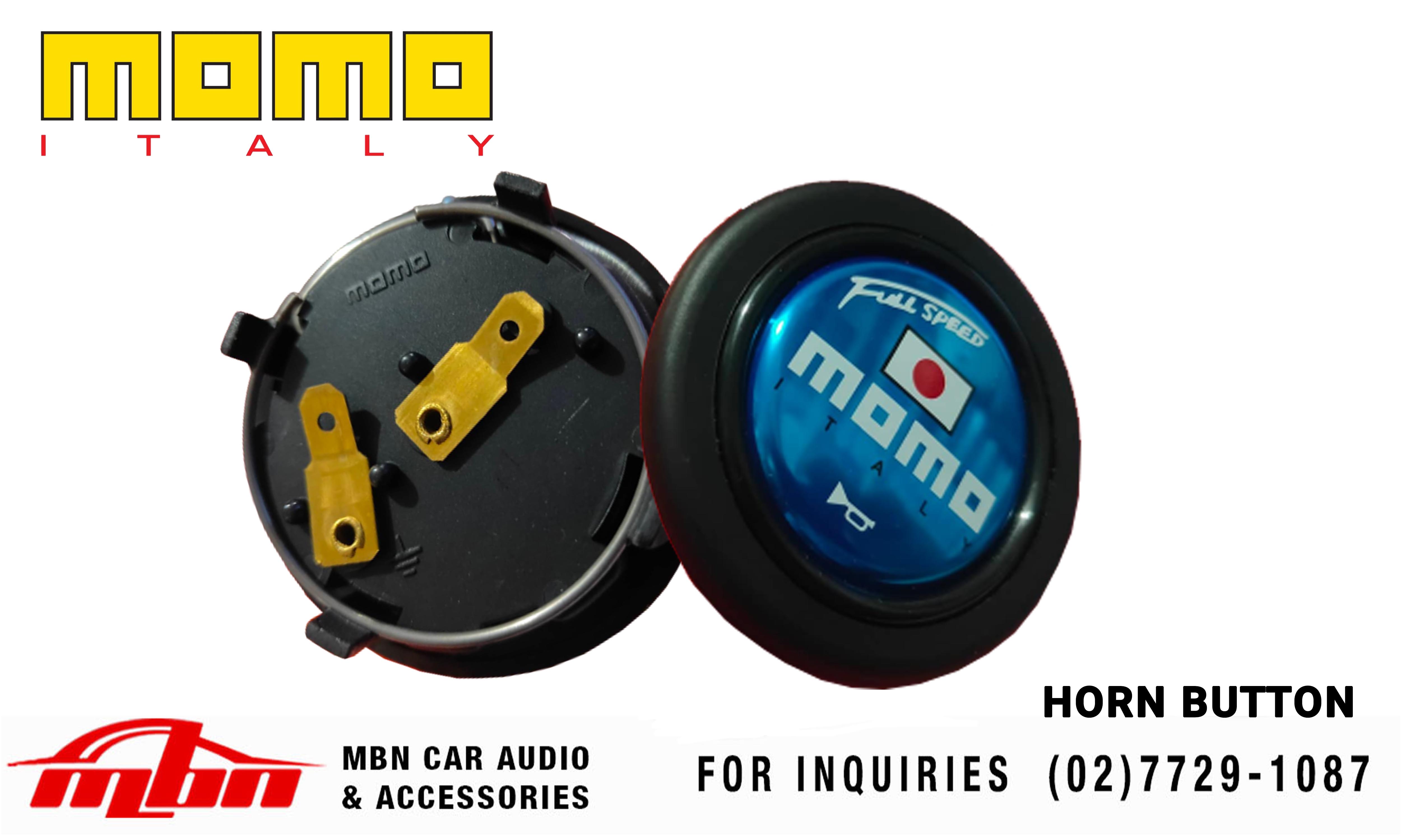 MOMO Steering Wheel Horn Button Replacement (Blue/ Black) Lazada PH