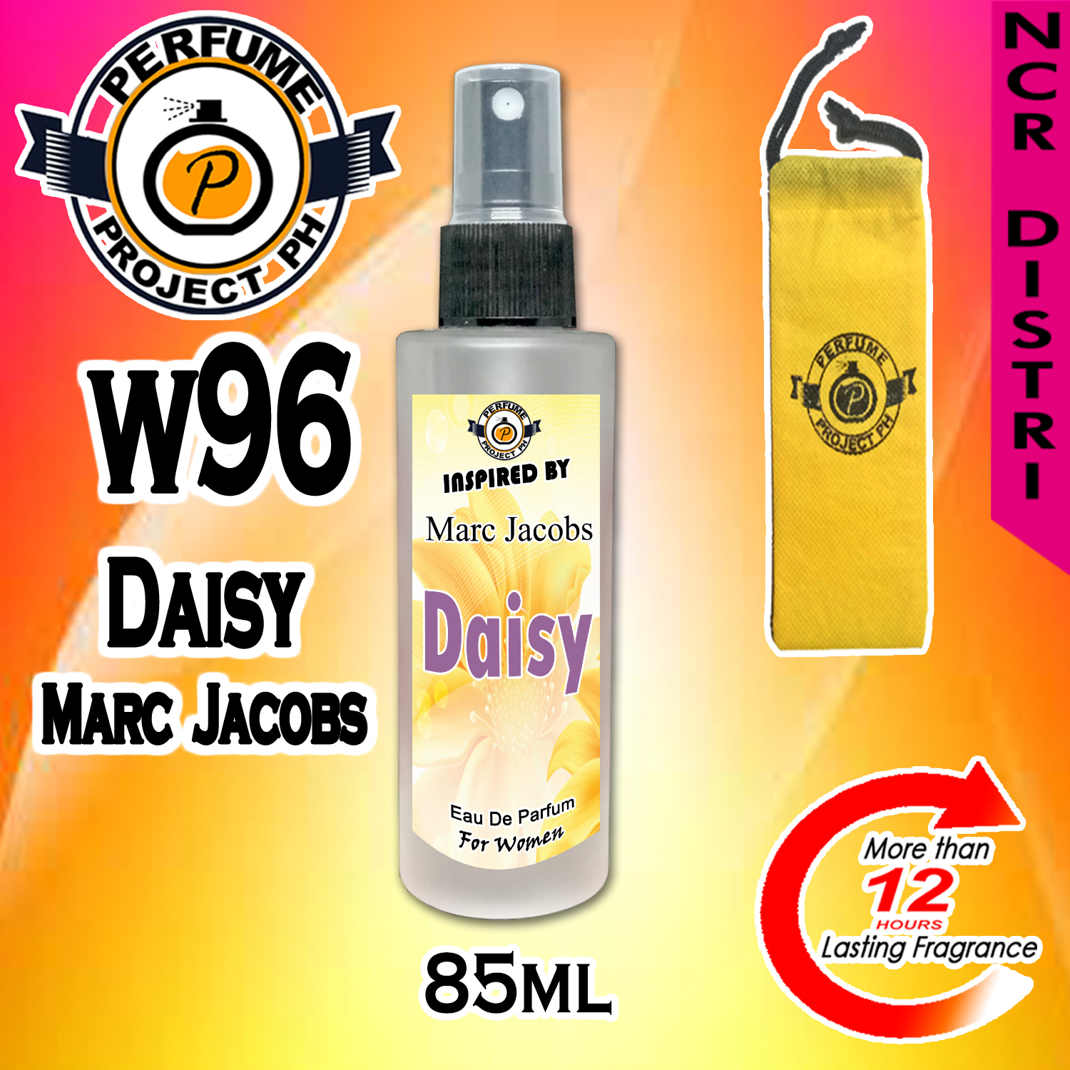 PERFUME PROJECT NCR W96 inspired by Marc Daisy Perfume for Women Long