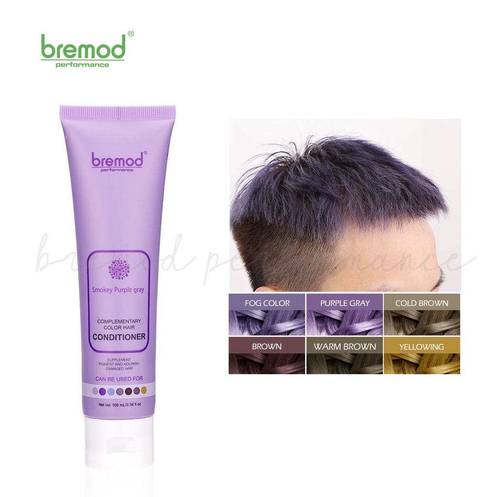 Bremod Complementary Hair Color Conditioner Smokey/Ash Purple Grey