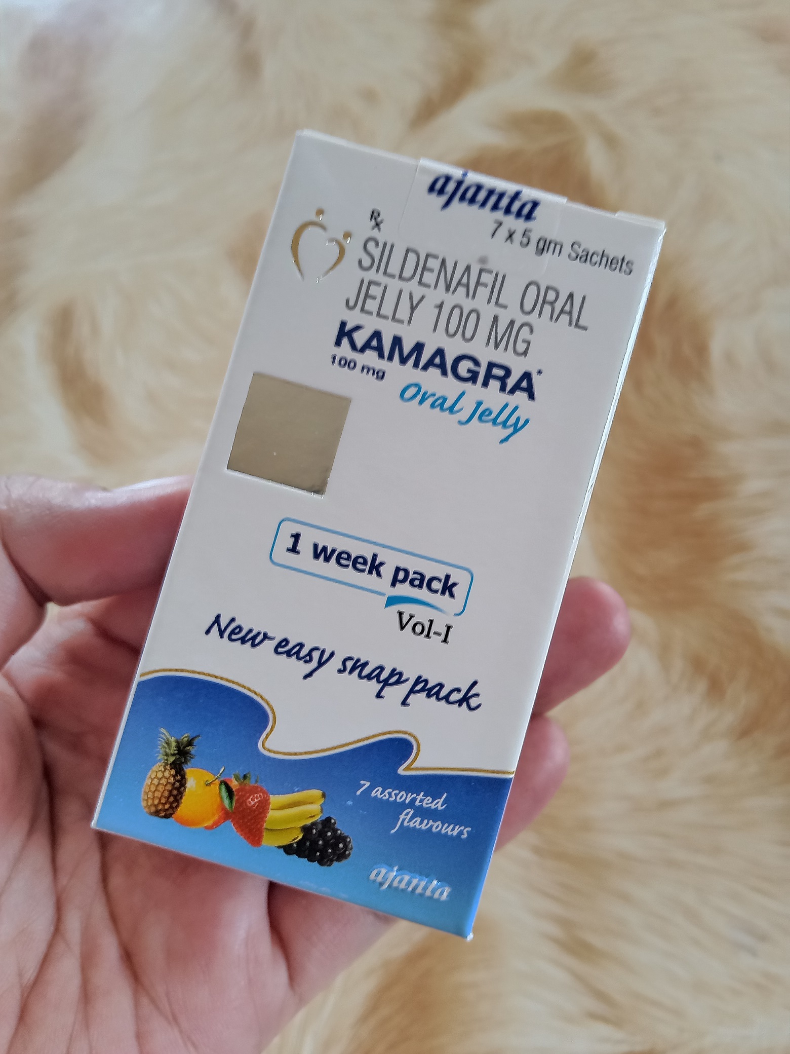 Original Kam Oral Jelly 1 pack 7 sachets Effective Sexual Enhancers