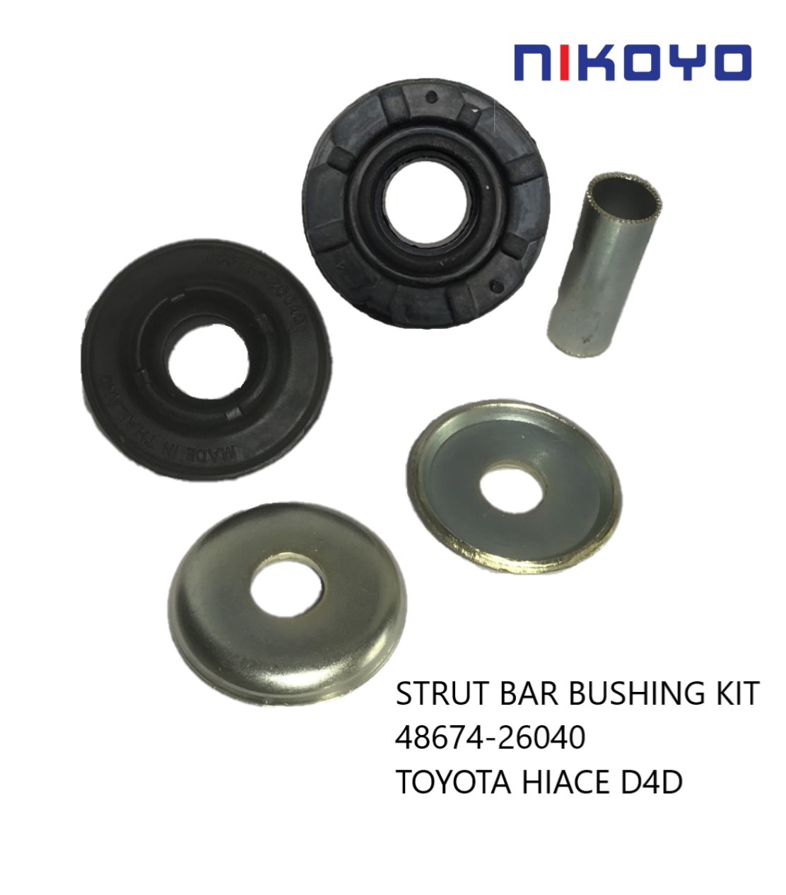 STRUT BAR BUSHING KIT [NP] TOYOTA HIACE D4D '04 (4867426040) Lazada PH