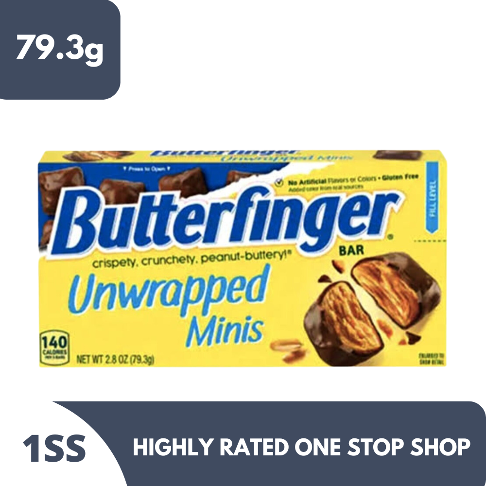 Butterfinger Unwrapped Minis 79.3g Lazada PH