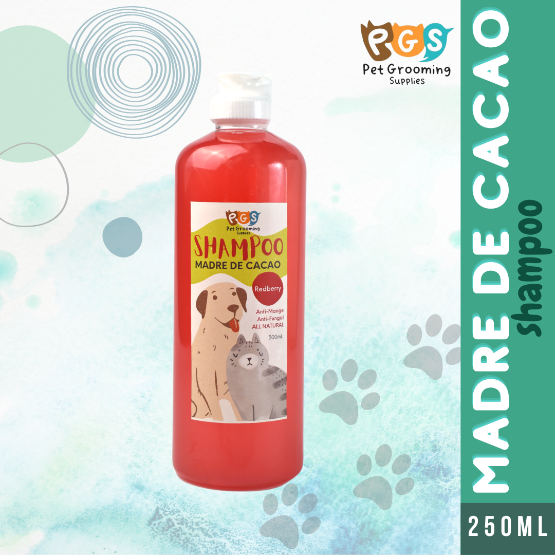 COD PET Madre De Cacao Pet Shampoo 250 ml Red Berry Scent Madre De