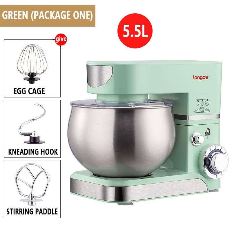 Factory sales promotion Lecon 1200W stand mixer baking 5.5L food mixer kitchen aid stand mixer