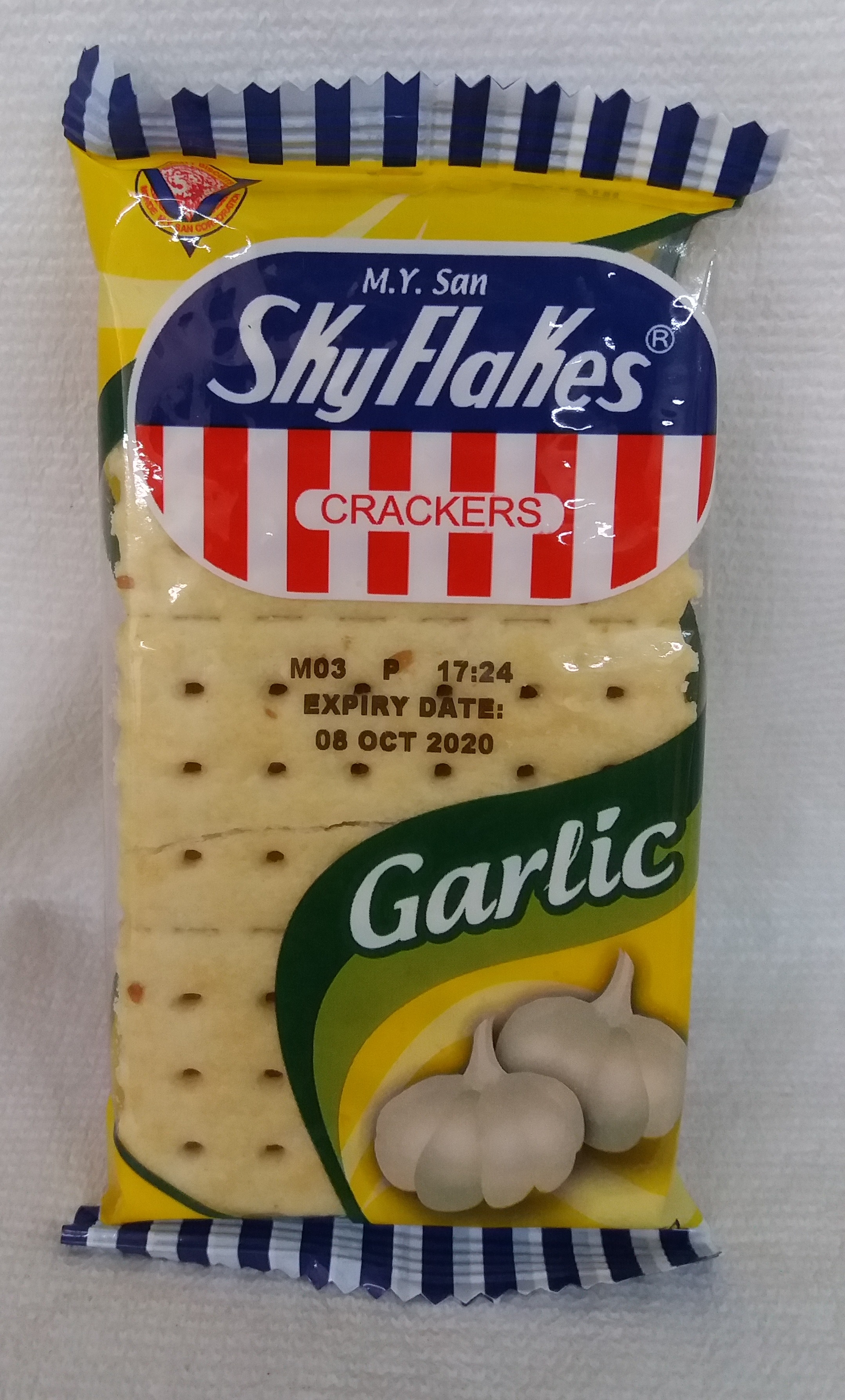 Skyflakes Crackers Garlic 25g (10pcs) Lazada PH