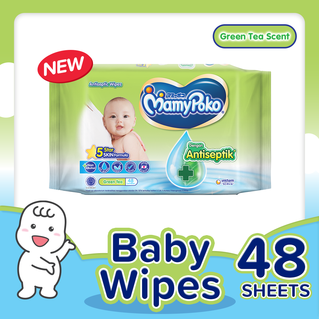 Free Shipping Mamypoko Antiseptic Baby Wipes With Fragrance Pulls Lazada Ph