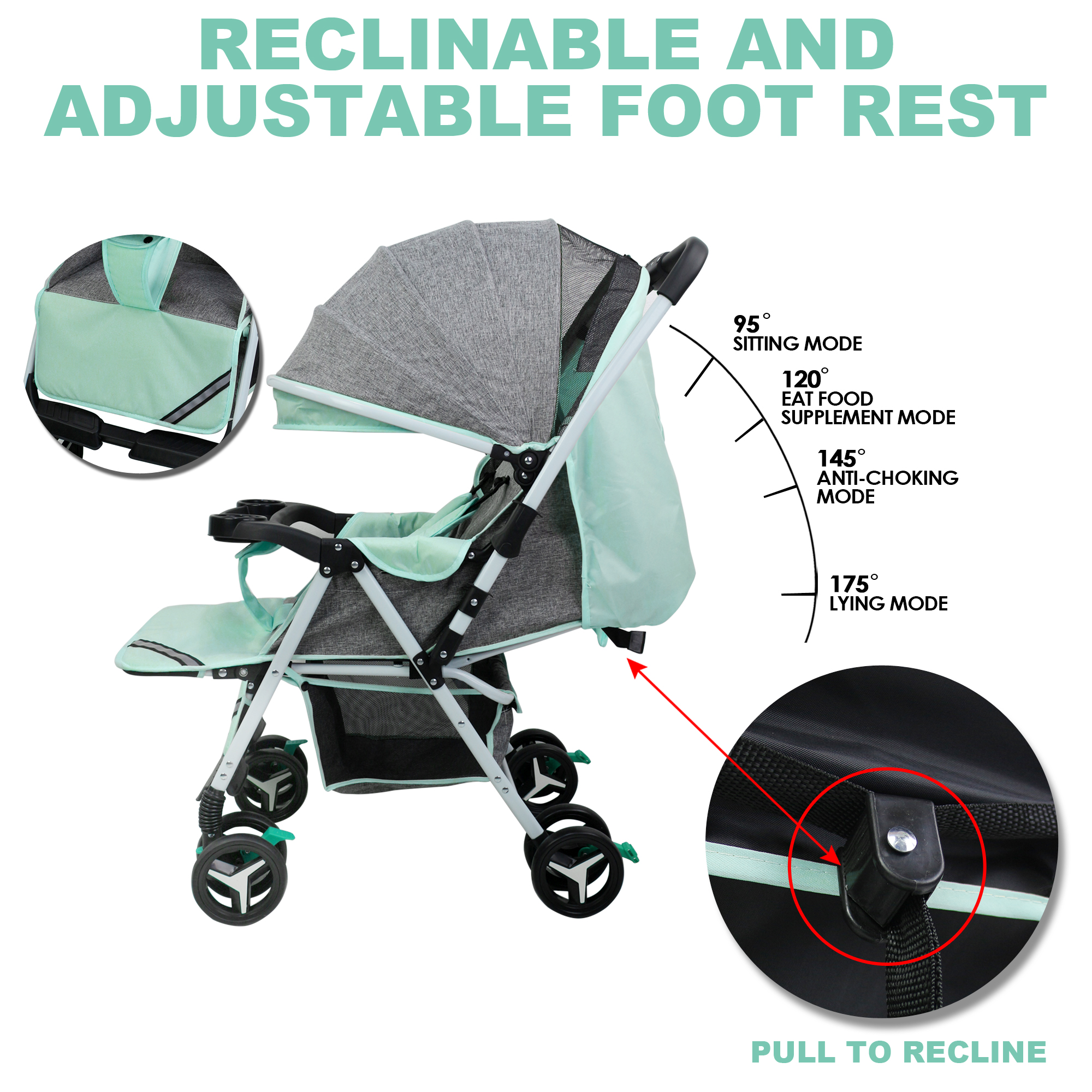 dourxi lightweight stroller