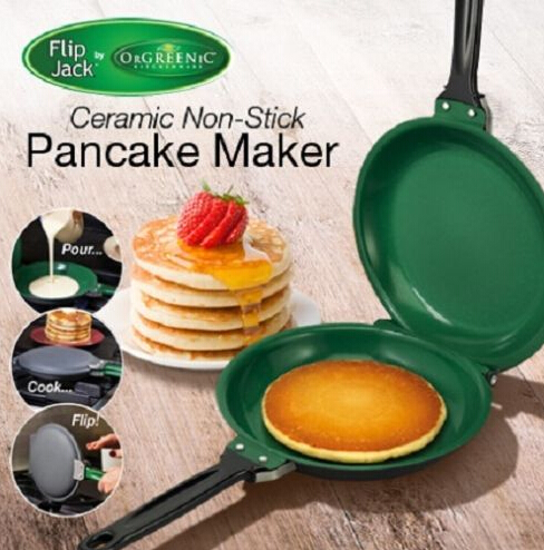 Buy Wholesale China Hot Sale On  Food Safe Orgreenic Flip Jack  Ceramic Non-sticking Pan For Making Pancake Easily & Flip Jack Ceramic  Non-stick Pan at USD 3