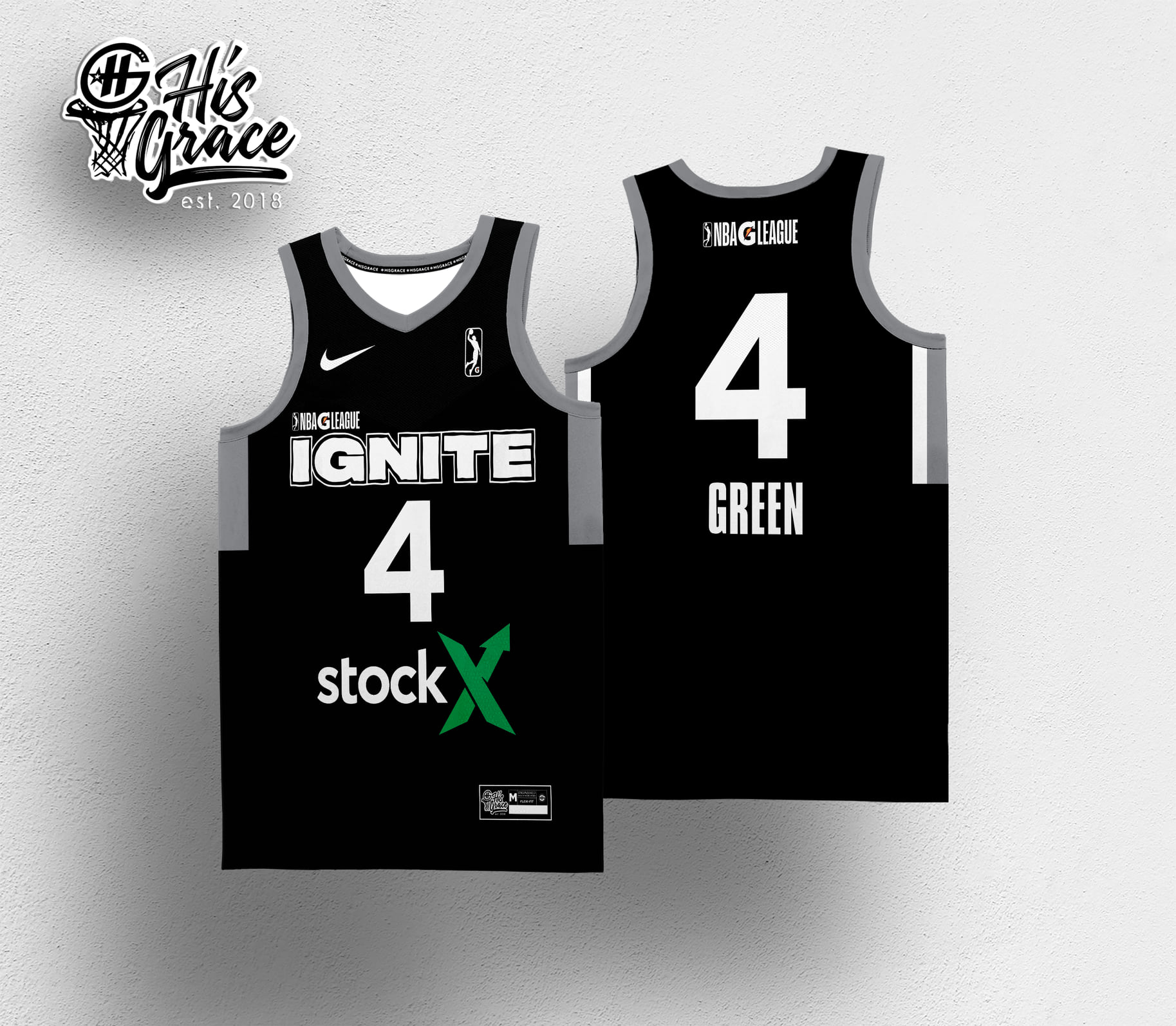 Jalen Green #4 G League IGNITE HG Edition Jersey