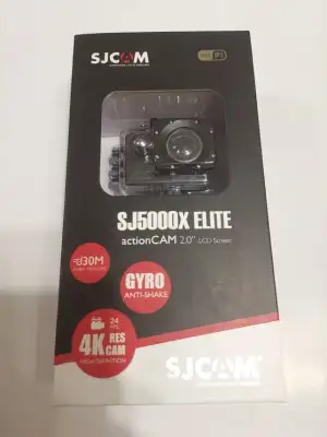 SJCAM - SJ5000X ELITE Action Camera 2.0" LCD Water Resistant 4K Resolution