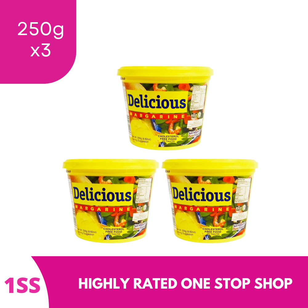 Delicious Margarine, 250g Set of 3 Lazada PH