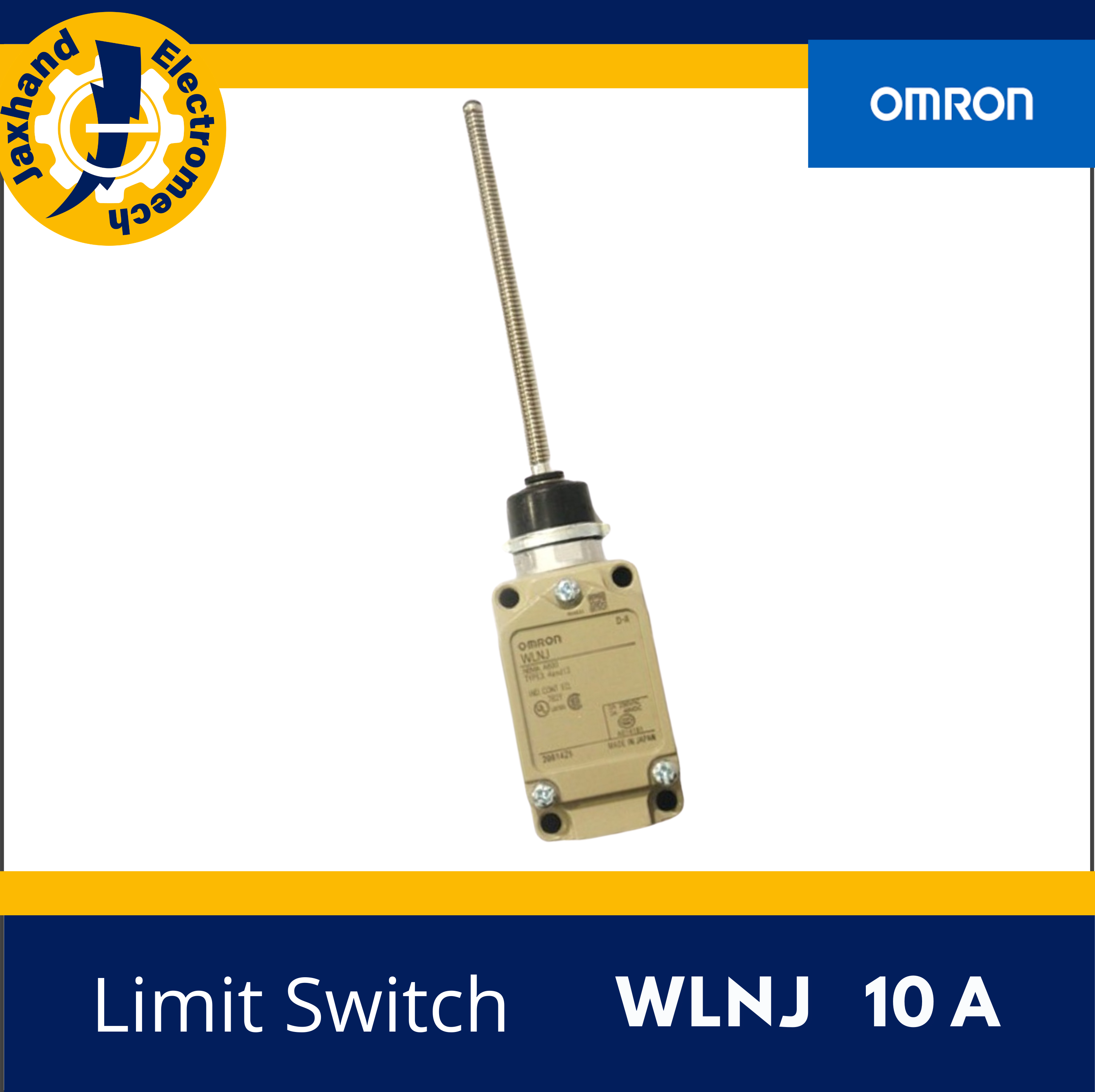 WLNJ-S2 Wobble Coil Spring Lever Momentary Limit Switch 380V 10A Free Shipping 
