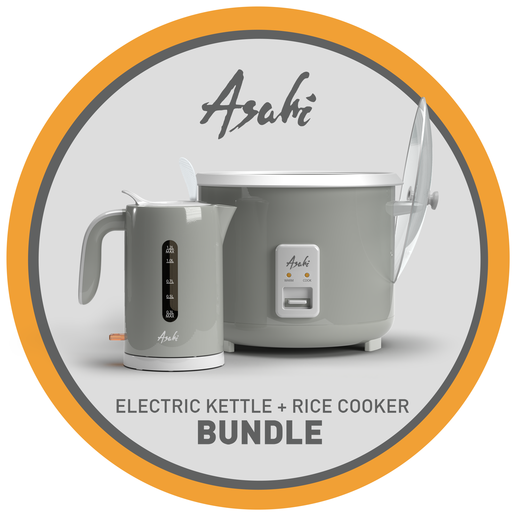 Asahi Bundle RC 86 Cups Rice Cooker EK 124 Electric