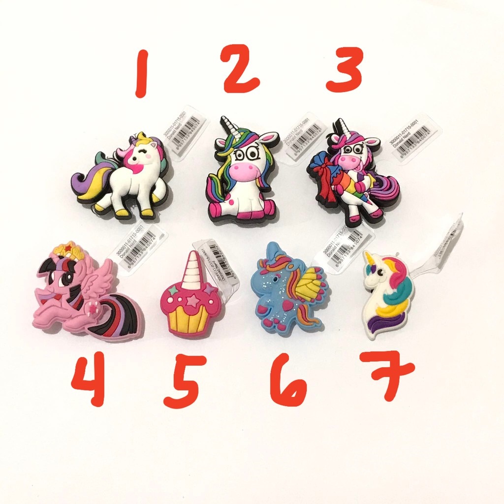 Jibbitz High Quality Unicorn Design Charms | Lazada PH