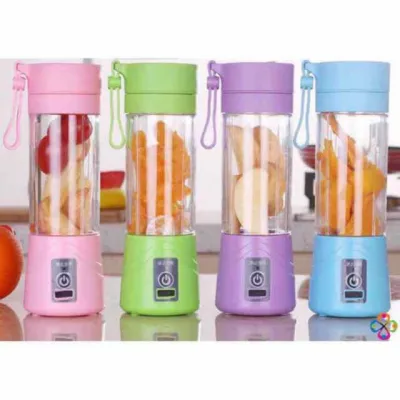 hot 380ml USB Rechargeable Juice Blender FREE USB CORT