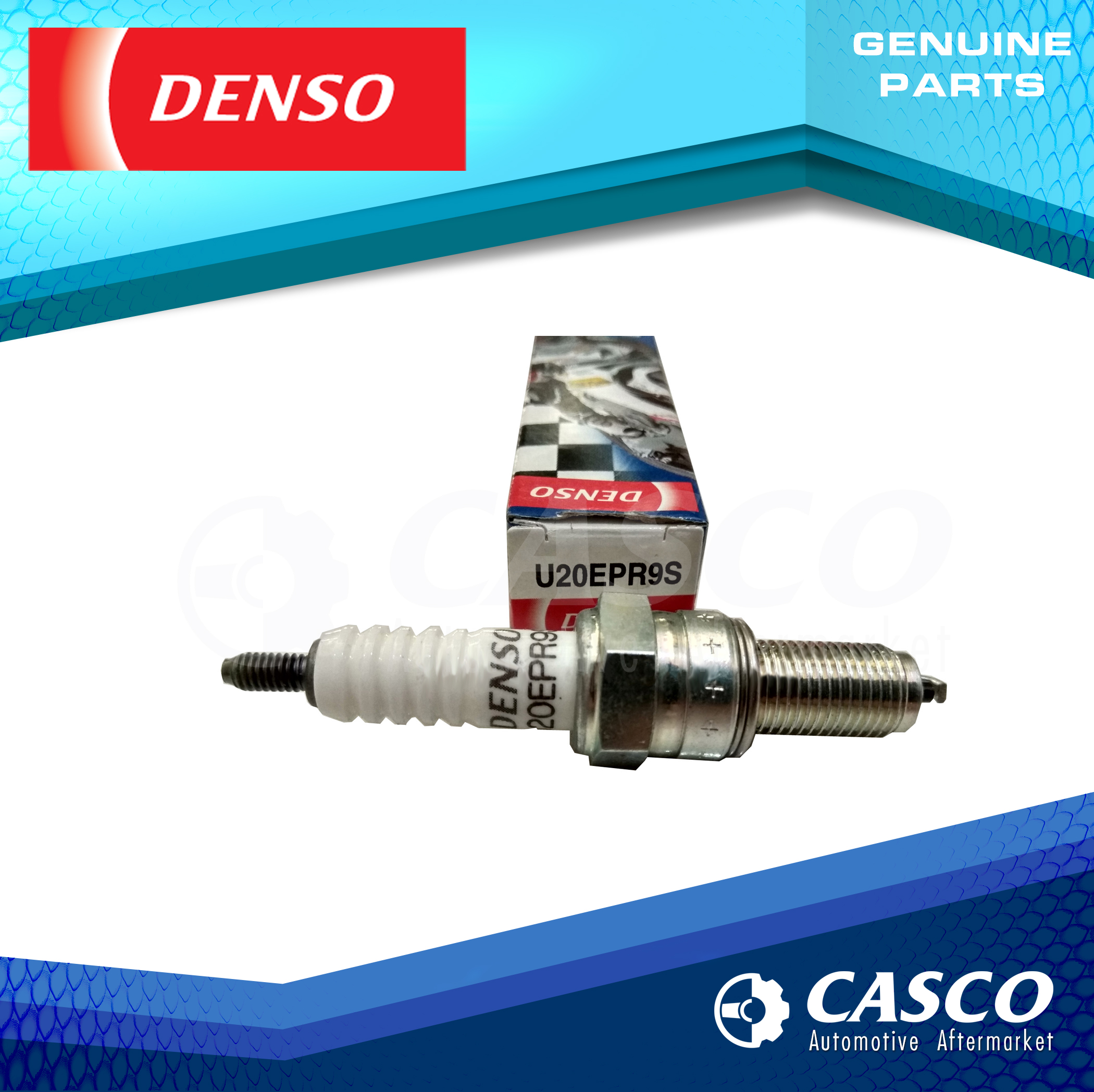 DENSO U20EPR9S Spark Plug for XRM 125 Wave 125 Lazada PH