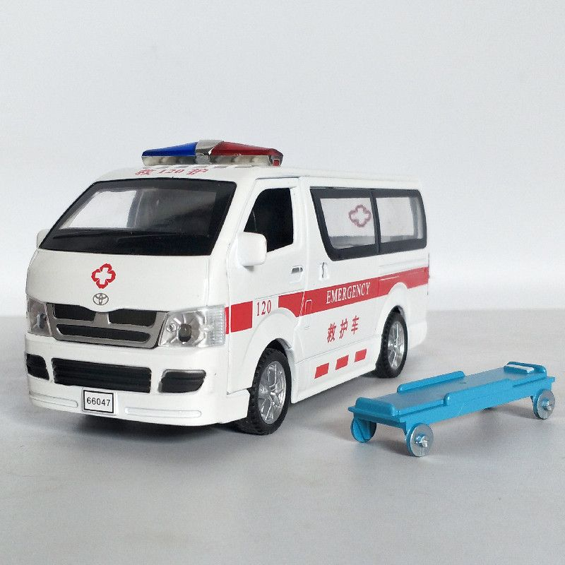 TOYOTA HIACE 132 ALLOY DIE-CAST CAR MODEL Ambulance | Lazada PH