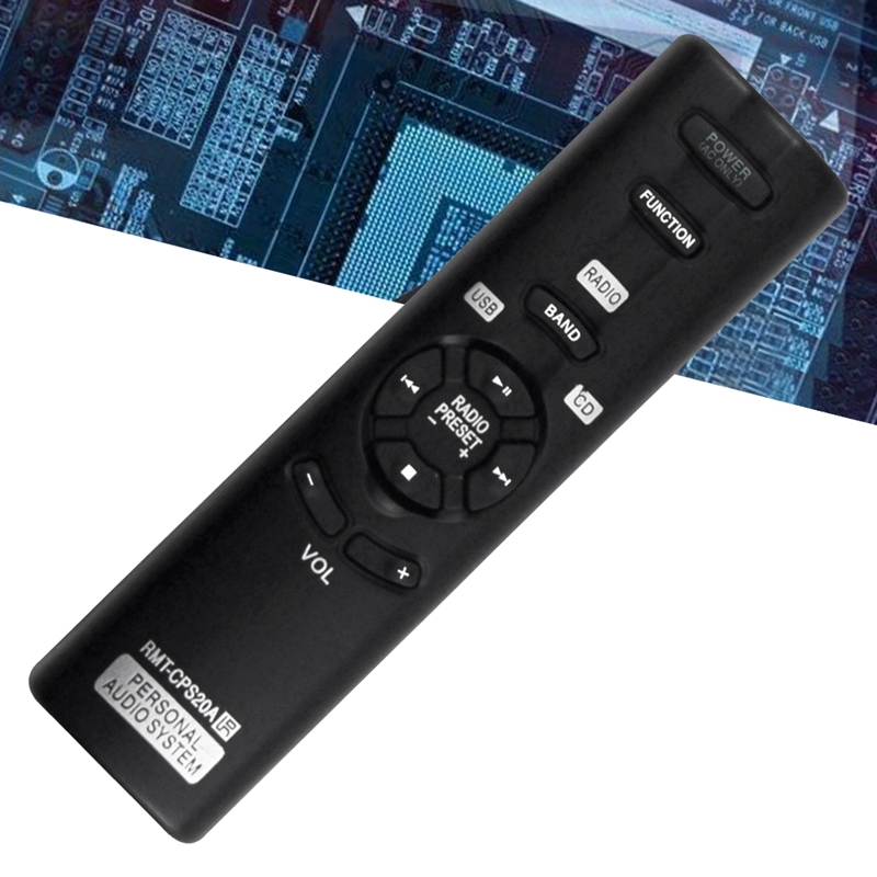 RMT-CPS20A RMTCPS20A Replace Remote Control for Sony Personal Audio System ZS-PS20CP