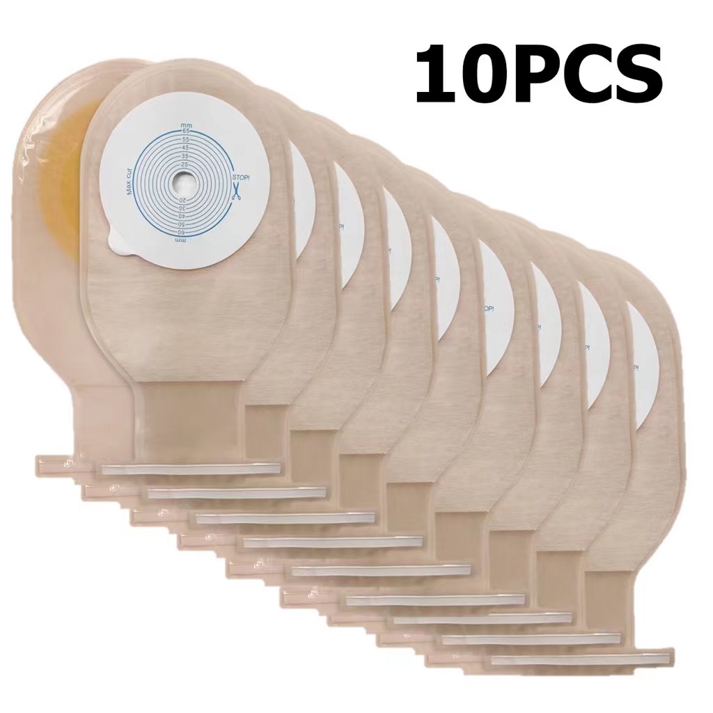 24H Delivery Colostomy Bag 2065mm Ostomy Bag 10pcs Colostomy Bag Easy