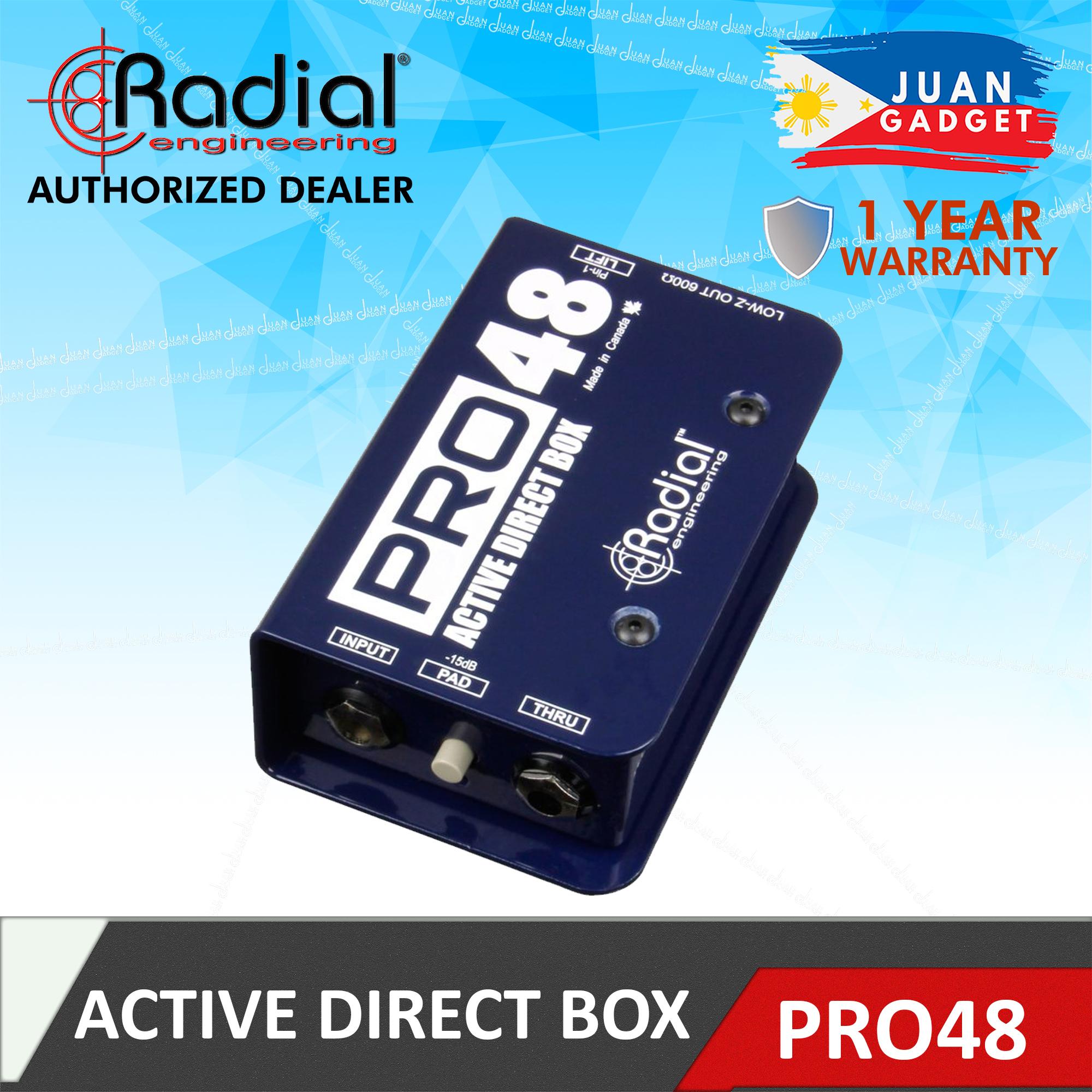 Radial Engineering Pro48 Active Direct Box JG Superstore Lazada PH