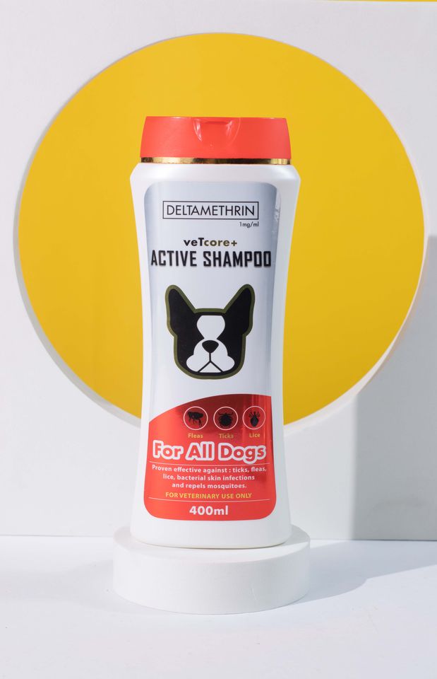 [SOUTH VET] Vetcore+ Deltamethrin Active Dog Shampoo & Herbal Dog Soap