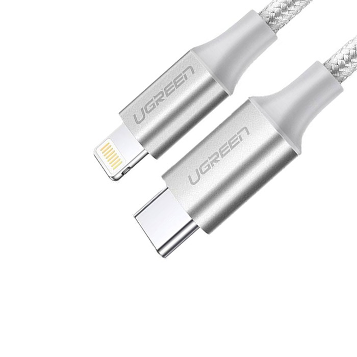 Cable Lightning to USB-C UGREEN PD 3A US304, 2m, all GSM accessories \  Cables \ USB-C - Lightning