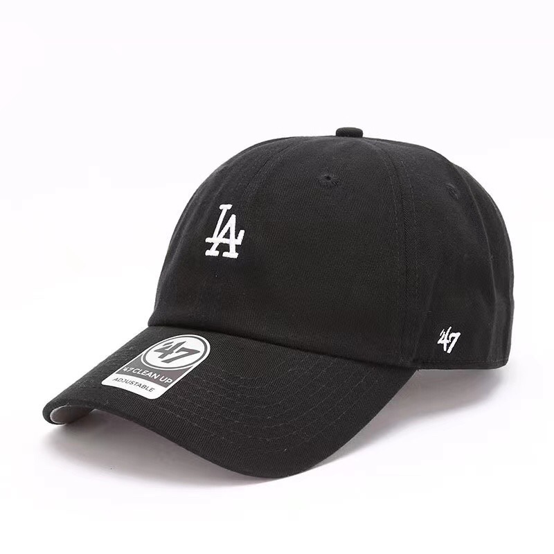 High quality 47 wash la soft baseball cap hard hat cap men and women ...