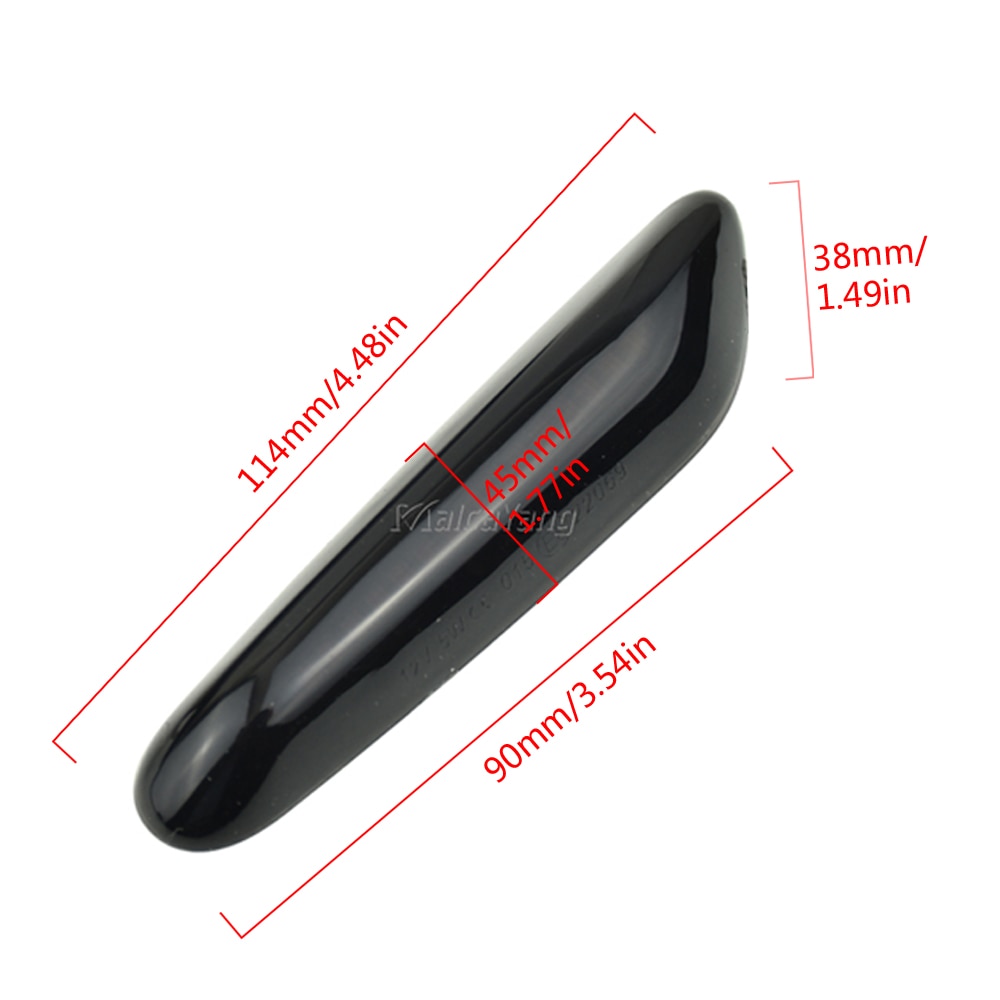 Dynamic LED Turn Signal Light Side Marker For BMW E60 E61 E90 E91 E87 E81 E83 E84 E88 E92 E93 E82 E46 1 3 5 Series X1 X3 2004