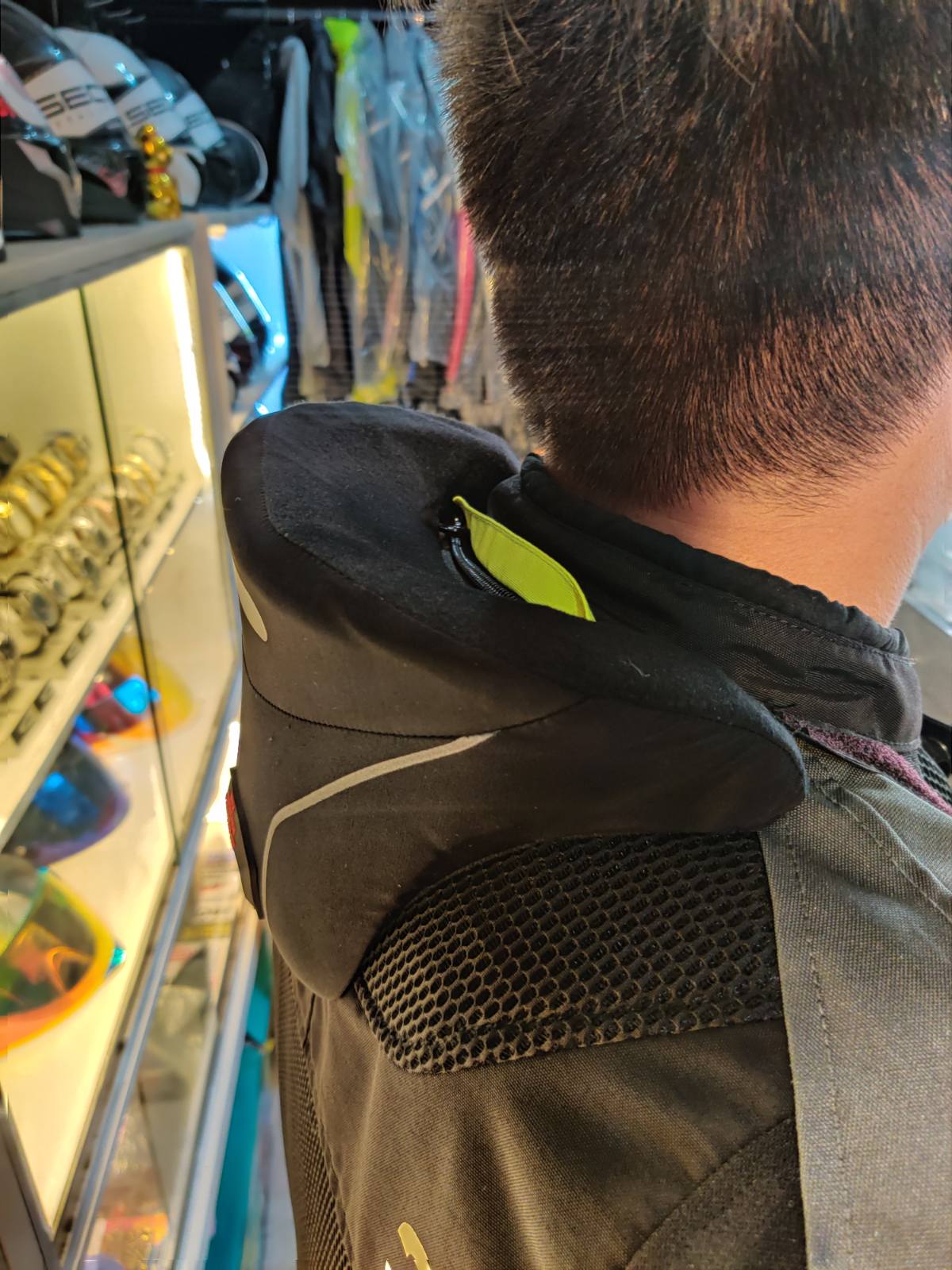 Komine Neck Brace for Riding Jacket / Komine Neck Support Riding Gear