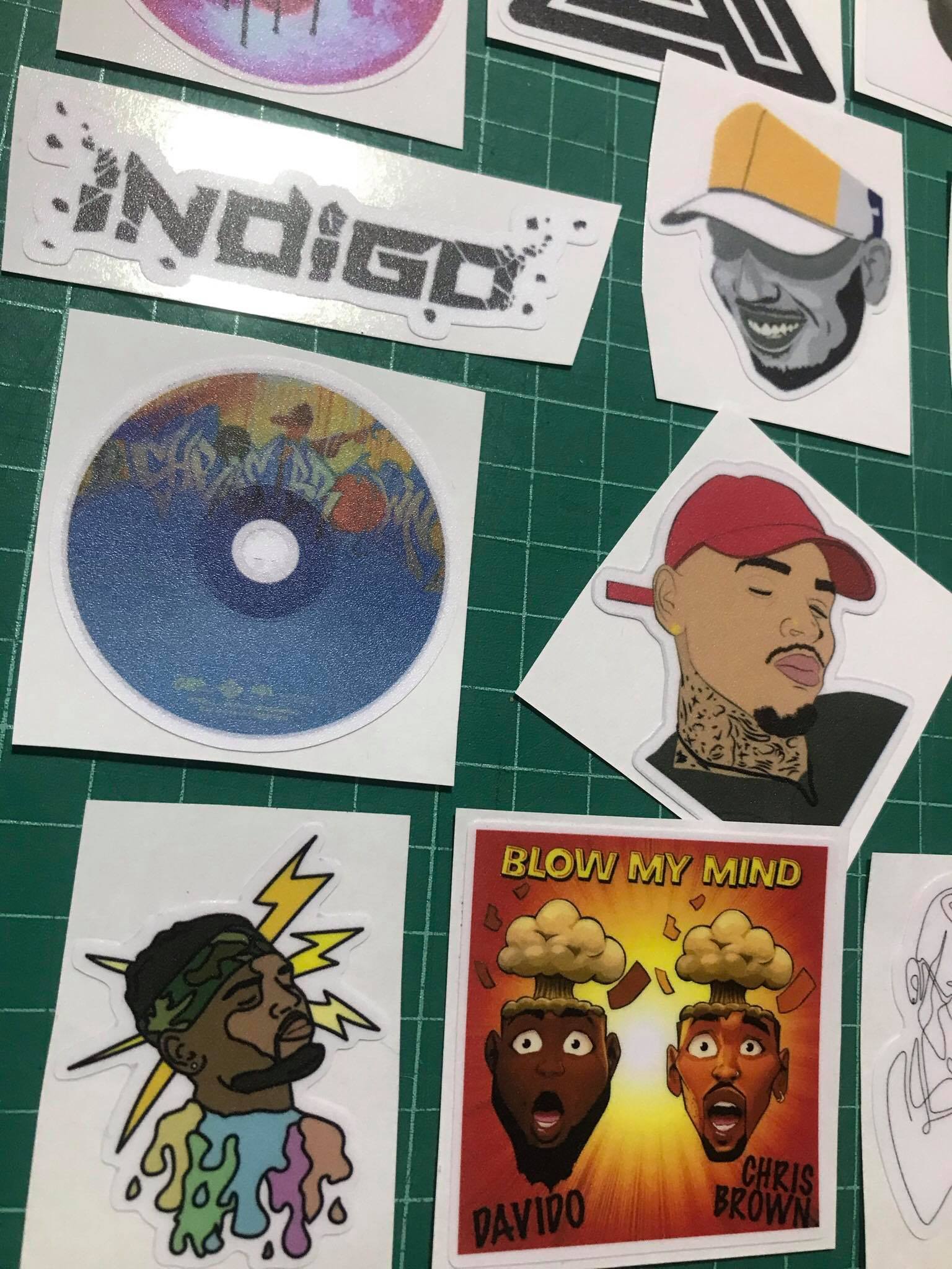 15 pcs Chris Brown Vinyl Stickers | Lazada PH