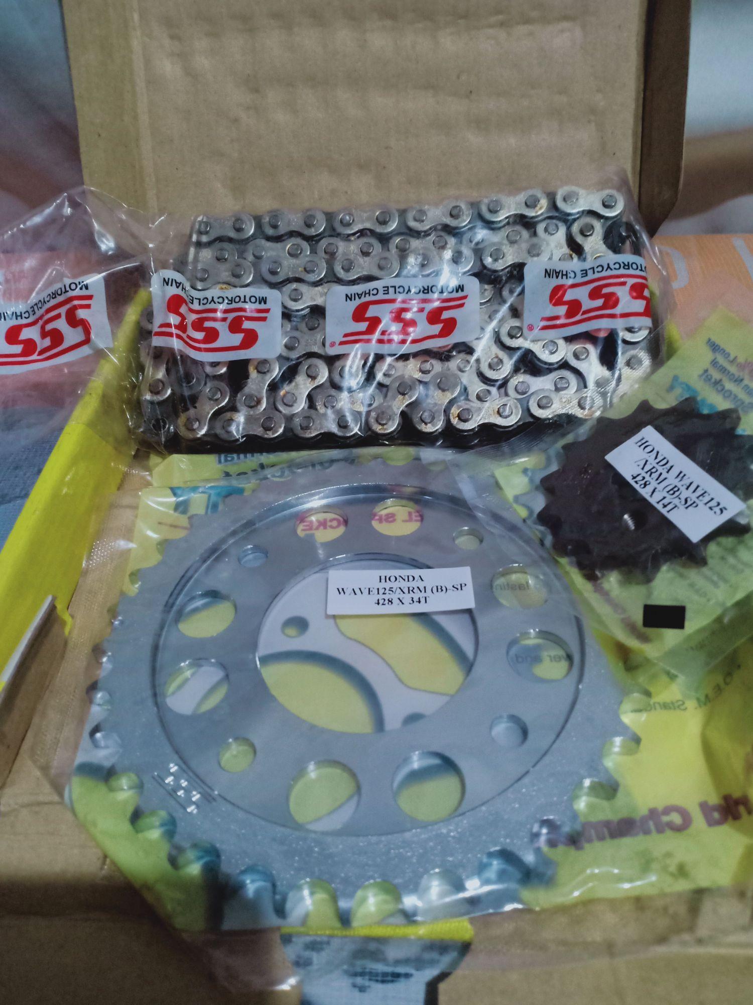 sprocket honda wave 125