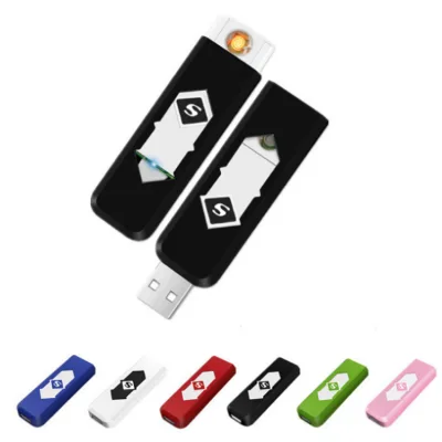 (0153) 1 PC No Choosing USB Lighter Style Rechargeable Flameless Collectible Lighter COD