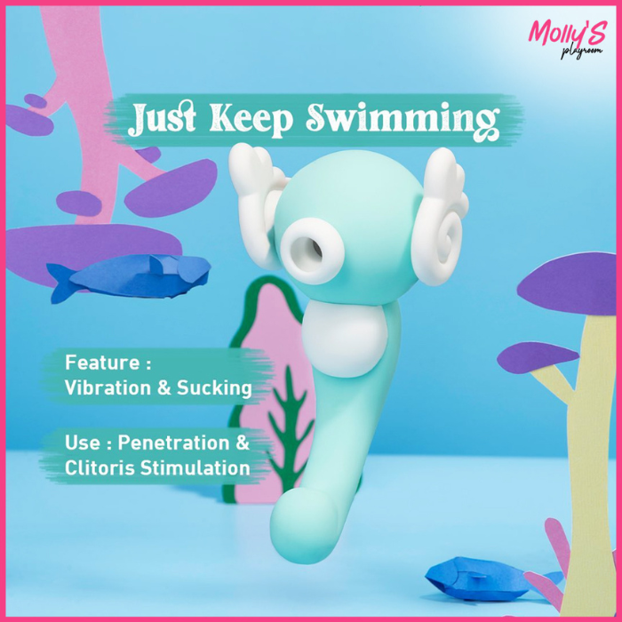 Molly's Seahorse - Cute Vibrator/Dildo