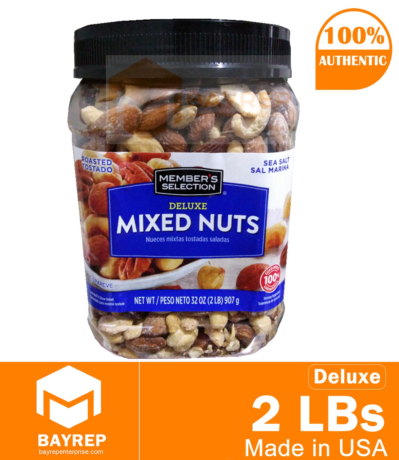 Member’s Selection Deluxe Mixed Nuts with Sea Salt 2 LBs Lazada PH