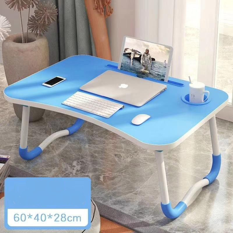 Foldable Portable Laptop Stand Bed Lazy Laptop Table Small Desk Breakfast Tray♫ 