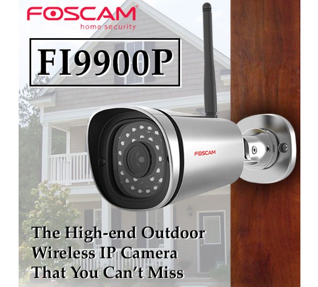 Foscam FI9900P HD Outdoor Wireless IP 