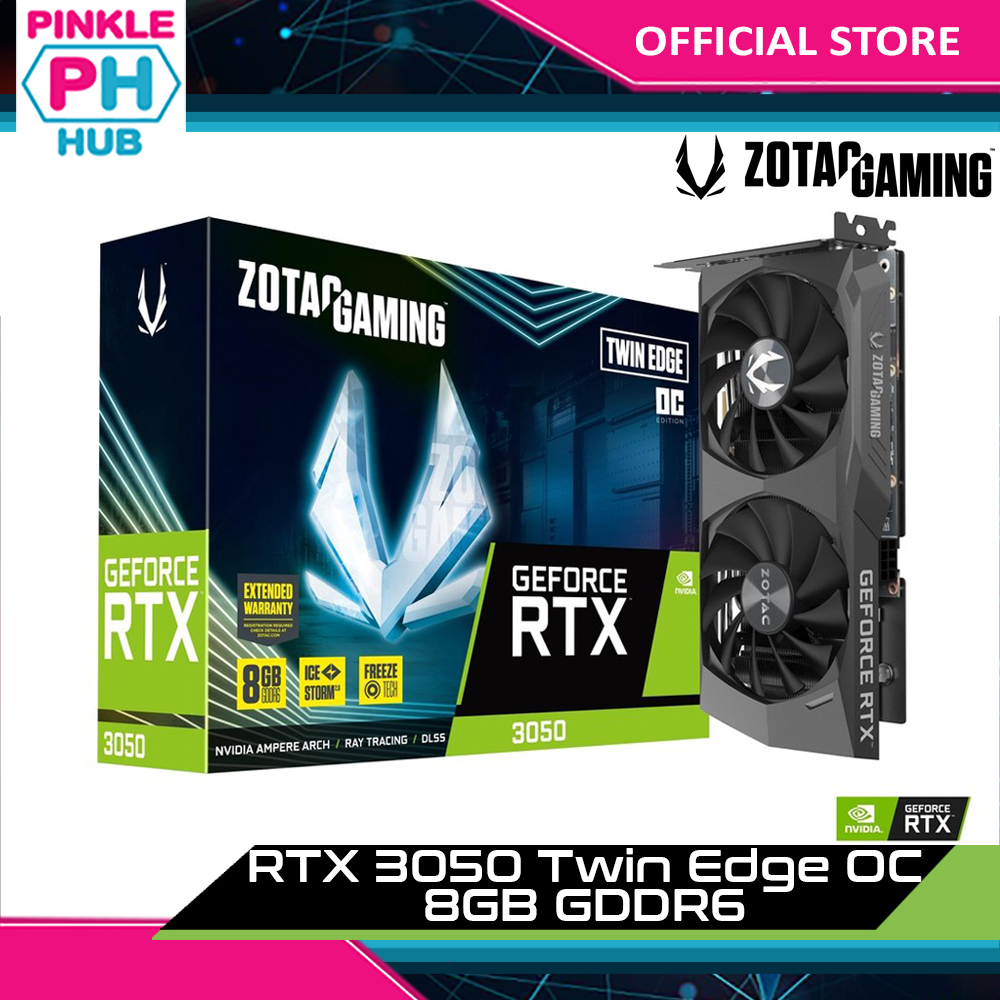 PinkleHub | Zotac Gaming GeForce® RTX 3050 Twin Edge OC - 8GB