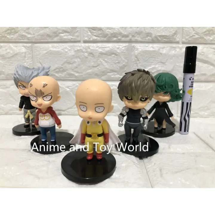 One Punch Man Saitama Genos Tatsum Anime Action Figure Collectible Toy Lazada Ph - project one punch man roblox cyborg