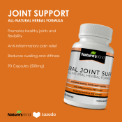 Natural Joint Support - with 5 Best HERBS for Healthy Joints