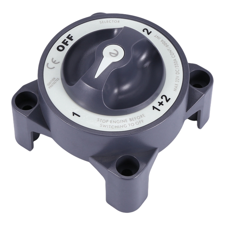 Disconnect Rotary Switch 4 Position 32V 350 Amp E-Series Waterproof ...