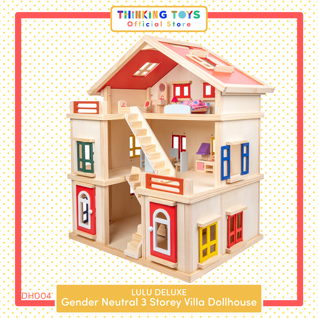 Gender Neutral Dollhouses - The Mom Edit