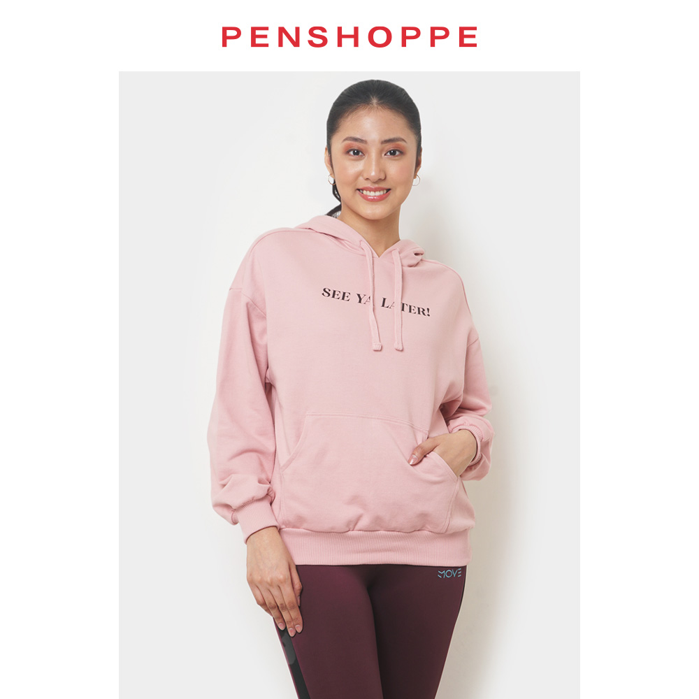 penshoppe pink hoodie