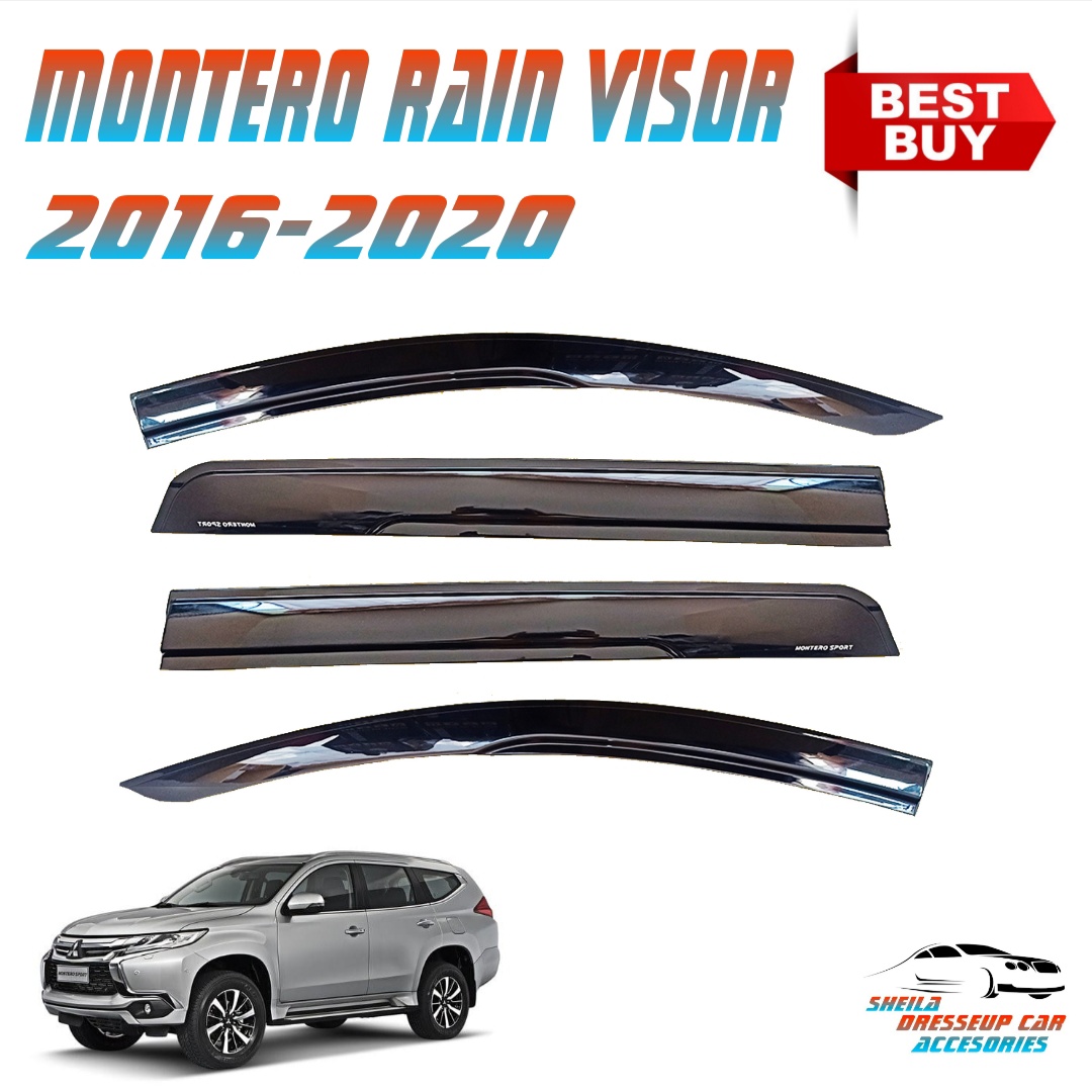 Mitsubishi Montero Rain Visor 2016-2020 | Lazada PH