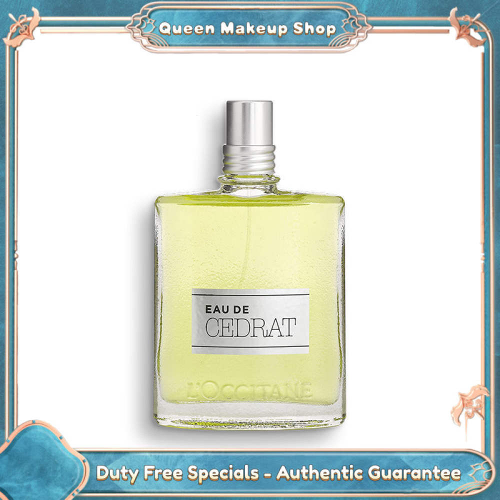 L'Occitane Men's Vitality Perfume 75ml EDT Eau de Toilette Fresh