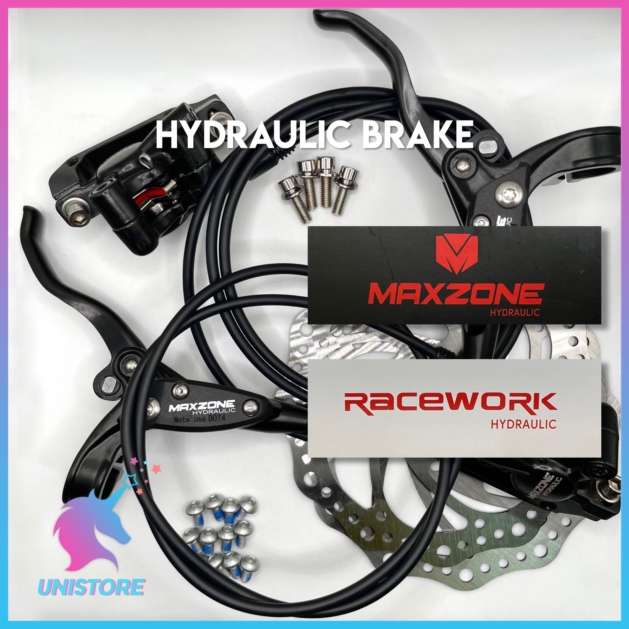 racework hydraulic brake