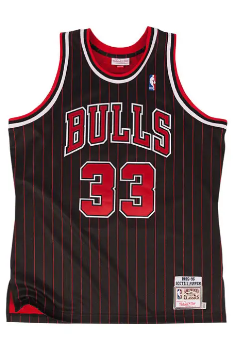 Scottie Pippen Chicago Bulls Black 