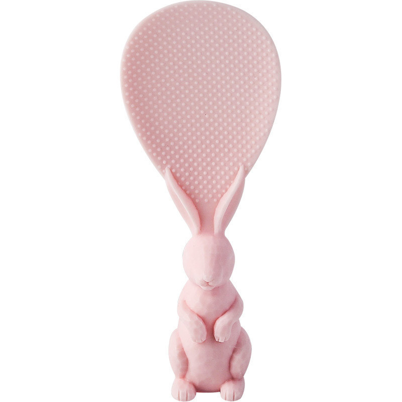 Creative Wheat Paddle Rice Spoon Cute Rabbit non-stick Bunny Shape ...