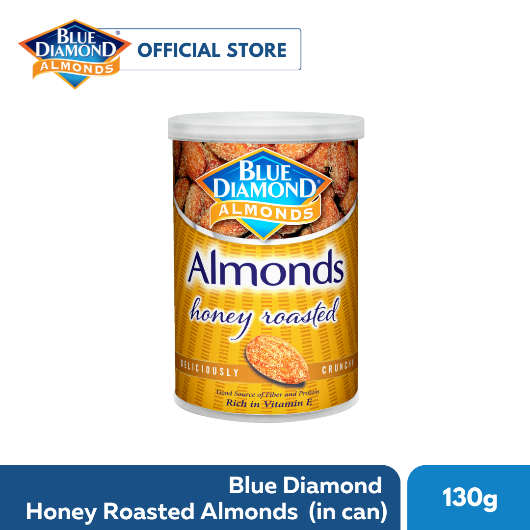 Blue Diamond Honey Roasted Almonds 130g (in can) Lazada PH